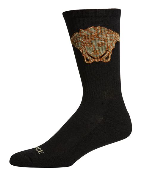 versace sock runners|versace socks for men.